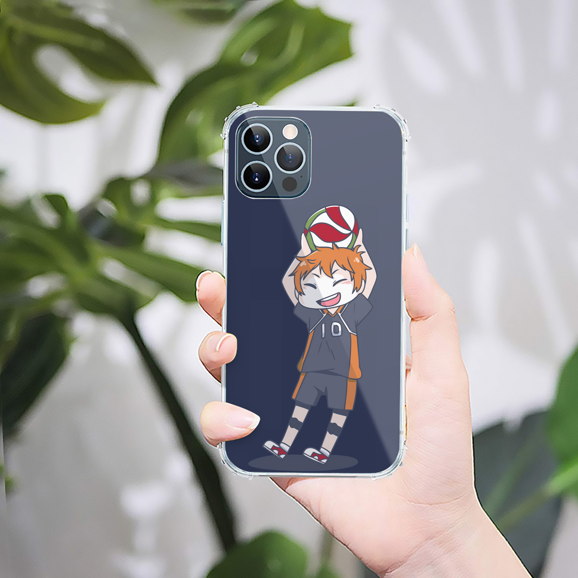 （画像用） ハイキュー!! Haikyu!! 【iPhone 12シリーズ対応】透明スマホケース（クリアソフトケース）